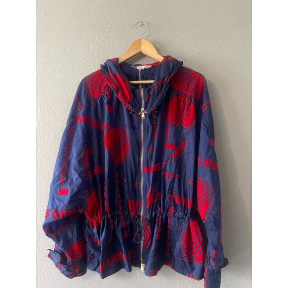 New STELLA MCCARTNEY Nylon Flock Print Jacket - Picture 6 of 16